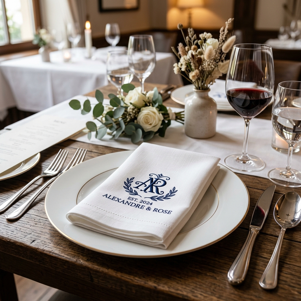 Custom Dinner Napkins
