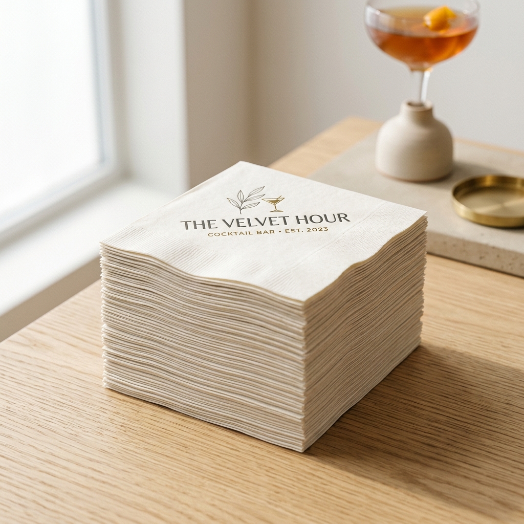 Custom Cocktail Napkins