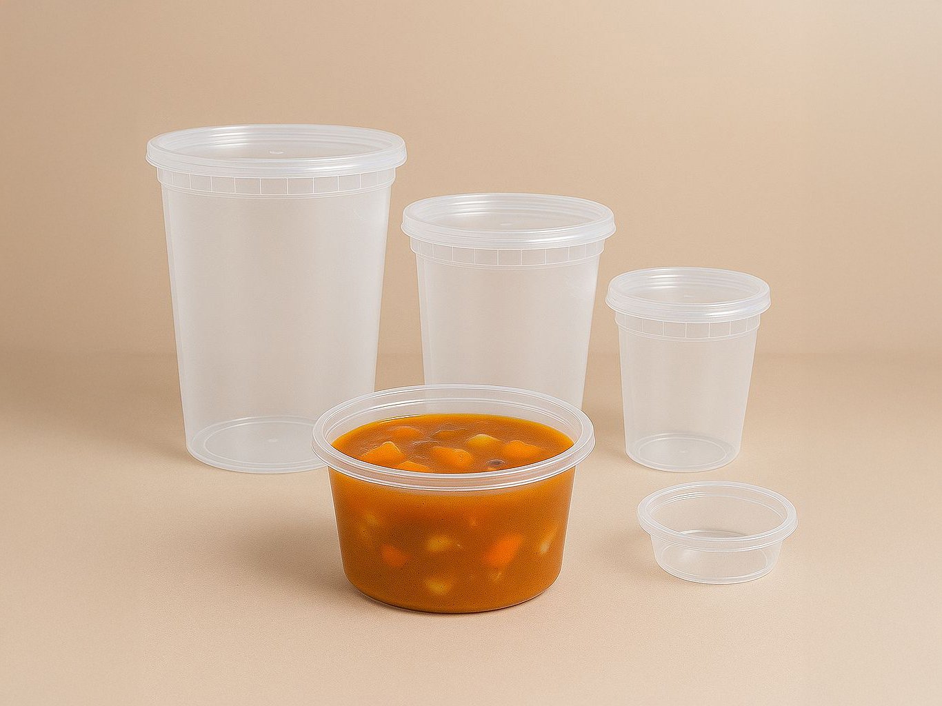 Translucent Plastic Containers